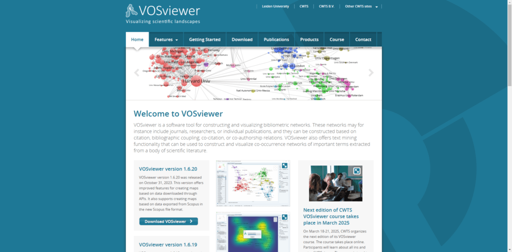 Best Tools for Literature Review in 2025 to Speed Up Your Research VosViewer
