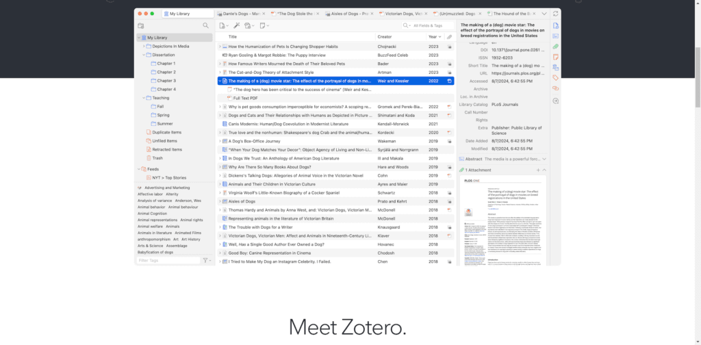 Mendeley vs Zotero - Key Differences in 2025 - Zotero