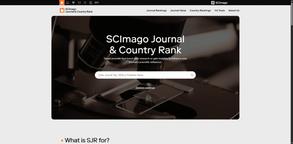 Scimago-Journal-Qubic Research