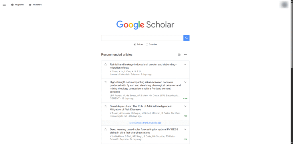 Google-Scholar-Free Online Databases for Research