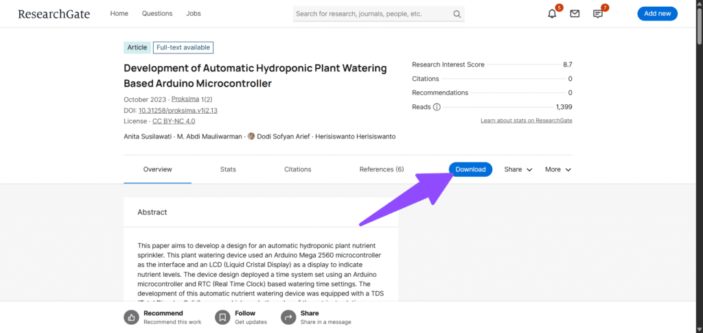 How to Download Research Paper Free in ResearchGate