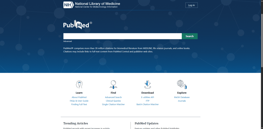 PubMed-Free Online Databases for Research