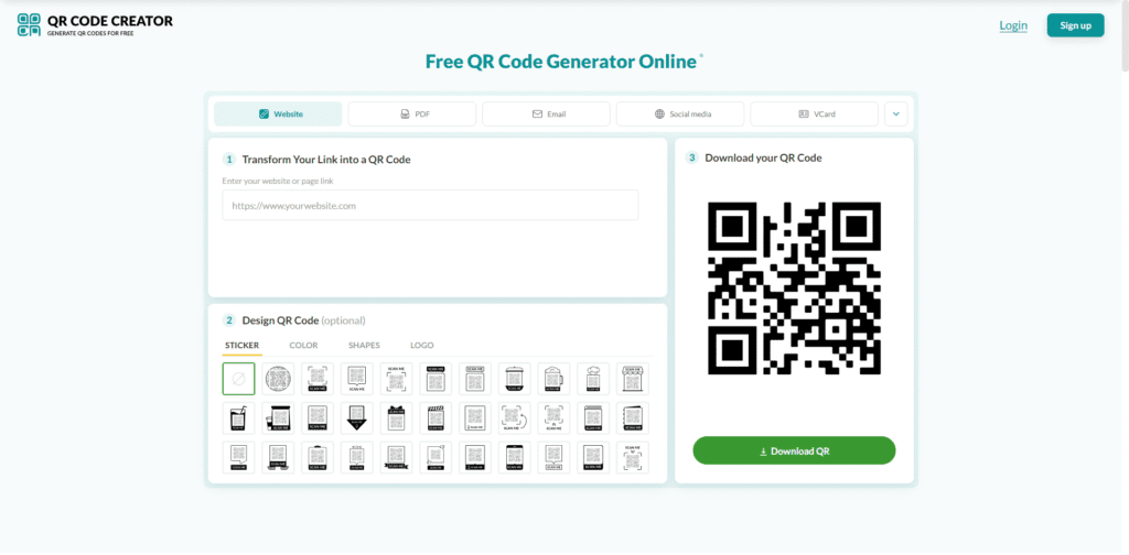 Google Form Questionnaire for Research - QR-Code-Generator-Creator