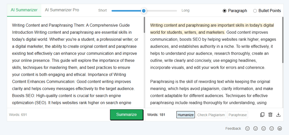 QuillBot Alternatives to Summarize a Text for Free - Editpad Text Summarizer