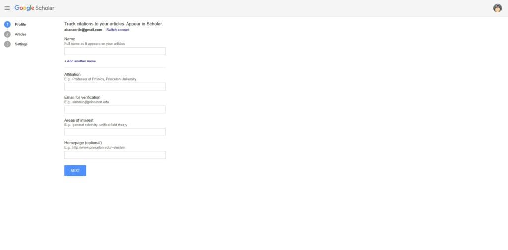 How to Set Up Your Google Scholar Profile Properly