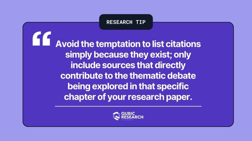 Research Tip - Common Literature Review Mistakes