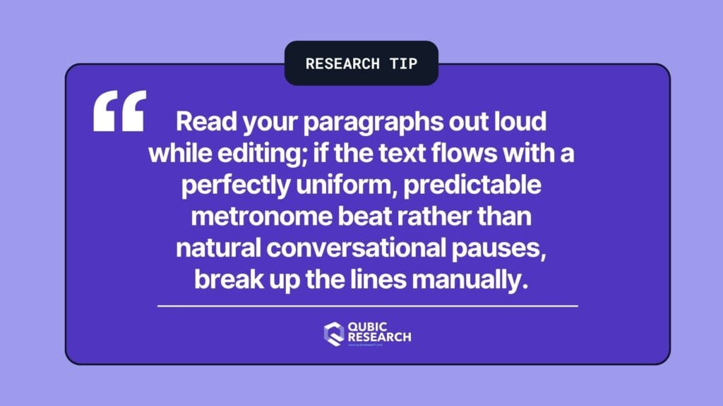 Research Tip - How to Avoid AI-Sounding Academic Writing