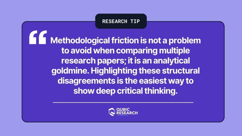 Research Tip - How to Compare Multiple Research Papers