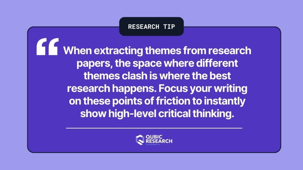 Research Tip - How to Extract Themes from Research Papers