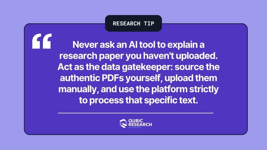Research Tip - Literature Review Workflow with AI